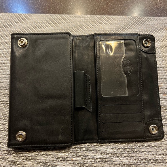 VTG Harley Davidson 100th Anniversary Authentic Tri-fold Collectible Wallet RARE - Picture 5 of 13